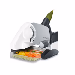 Graef SKS 500 affettatrice Elettrico 170 W Nero, Acciaio inox, Bianco Metallo - Vista aggiuntiva 5