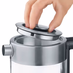 Graef WK300 bollitore elettrico 1 L 2000 W Nero, Acciaio inox, Trasparente - Vista aggiuntiva 4