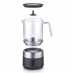 Graef MS802 Automatic milk frother/warmer Nero, Acciaio inox - Vista aggiuntiva 3