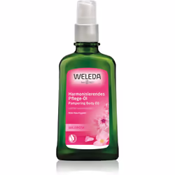 La forza idratante del pregiato olio di rosa per un aspetto curato.