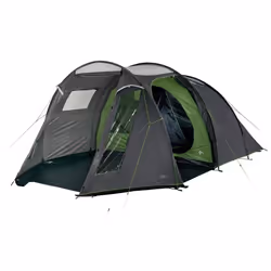 High Peak Ancona 5.0, Campeggio, Tenda a tunnel, 5 persona(e), Verde, Grigio