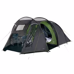 High Peak Ancona 5.0 Verde, Grigio Tenda a tunnel