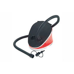 High Peak Bellow pompa ad aria da pavimento Nero, Rosso