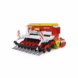 BRUDER Pöttinger Vitasem 302ADD, Rosso, Bianco, Giallo
