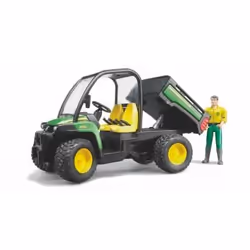 BRUDER John Deere Gator XUV 855D with driver - Vista aggiuntiva 5