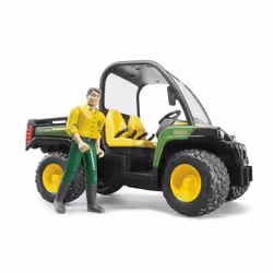 BRUDER John Deere Gator XUV 855D with driver - Vista aggiuntiva 6