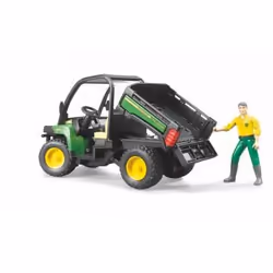 BRUDER John Deere Gator XUV 855D with driver - Vista aggiuntiva 7