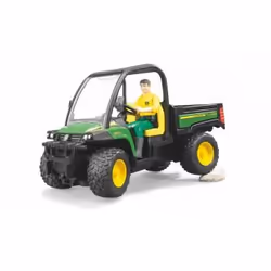 BRUDER John Deere Gator XUV 855D with driver - Vista aggiuntiva 8