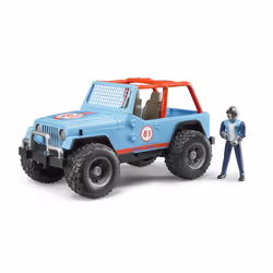 BRUDER 2541, Jeep, 3 anno/i, Plastica, Blu