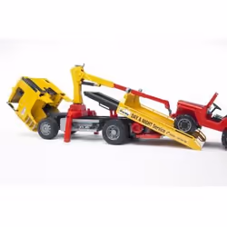 BRUDER MAN TGA Breakdown truck with cross country vehicle - Vista aggiuntiva 5