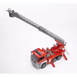 BRUDER MAN Fire engine with selwing ladder - Vista aggiuntiva 6