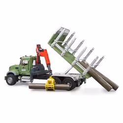 BRUDER MACK Granite Timber truck with 3 trunks - Vista aggiuntiva 4