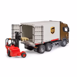 BRUDER SCANIA Super 560R UPS Logistics Truck - Vista aggiuntiva 4
