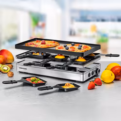 Rommelsbacher RCP 1800 griglia per raclette 1800 W Acciaio inox - Vista aggiuntiva 3