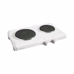 Rommelsbacher THS 2590 , Bianco, Superficie piana, Piastra sigillata, Smaltato, 2 Fornello(i), 2 Fornello(i)