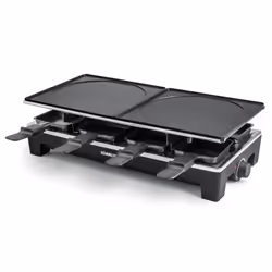 Rommelsbacher RCS 1350 griglia per raclette 8 persona(e) 1350 W Nero, Acciaio inox - Vista aggiuntiva 5