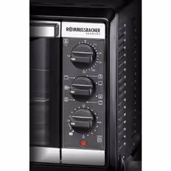 Rommelsbacher BG 1055/E fornetto con tostapane 18 L Nero, Acciaio inox Grill - Vista aggiuntiva 5