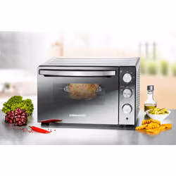 Rommelsbacher BGS 1500 fornetto con tostapane 30 L Nero, Argento Grill - Vista aggiuntiva 4