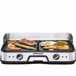 Rommelsbacher BBQ 2025 griglia di cottura elettrica Libera installazione 2000 W Nero, Acciaio inox - Vista aggiuntiva 4