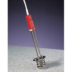 Rommelsbacher TS 1001 scaldabagno Metallico, Rosso, Bianco