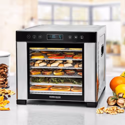 Rommelsbacher DA 950 disidratatore alimentare Nero, Acciaio inox 600 W - Vista aggiuntiva 4