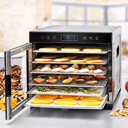 Rommelsbacher DA 950 disidratatore alimentare Nero, Acciaio inox 600 W - Vista aggiuntiva 5