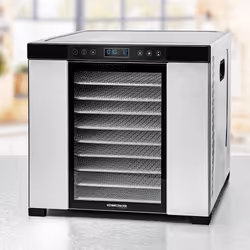 Rommelsbacher DA 1050, Nero, Acciaio inox, Acciaio inox, LCD, 99 h, 16000 cm², 380 x 394 mm