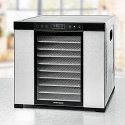 Rommelsbacher DA 1050 disidratatore alimentare Nero, Acciaio inox 1000 W