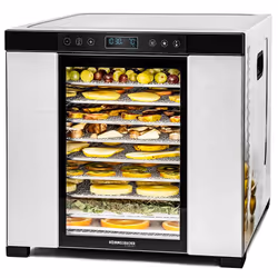 Rommelsbacher DA 1050 disidratatore alimentare Nero, Acciaio inox 1000 W