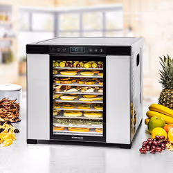 Rommelsbacher DA 1050 disidratatore alimentare Nero, Acciaio inox 1000 W - Vista aggiuntiva 4