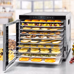 Rommelsbacher DA 1050 disidratatore alimentare Nero, Acciaio inox 1000 W - Vista aggiuntiva 5