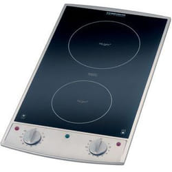 Rommelsbacher EBC 3075/E piano cottura Nero, Acciaio inox Da incasso Ceramica 2 Fornello(i)