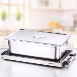 Rommelsbacher WPR 307/E cassetti e armadi riscaldati 1 coperti 3000 W Nero, Acciaio inox - Vista aggiuntiva 5