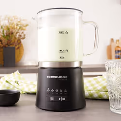 Rommelsbacher MS 625 montalatte e scaldalatte Automatico Nero, Acciaio inox - Vista aggiuntiva 5