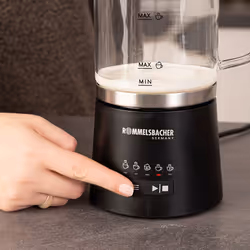Rommelsbacher MS 625 montalatte e scaldalatte Automatico Nero, Acciaio inox - Vista aggiuntiva 7