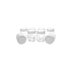 Rommelsbacher JG8 recipiente Rotondo Trasparente, Bianco