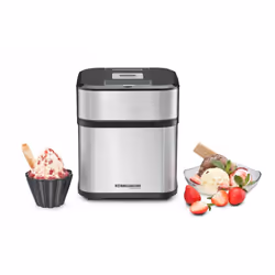 Rommelsbacher IM 12 macchina per gelato Gelatiera tradizionale 1,5 L Nero, Acciaio inox - Vista aggiuntiva 7
