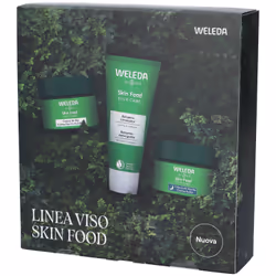 Weleda Linea Viso Skin Food con Balsamo Viso + Crema Giorno + Crema Notte