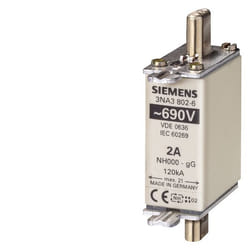 Siemens 3NA3812-6 fusibile di sicurezza Alta tensione 1 pz