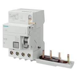 Siemens - Blocco differenziale 4P 40A 300mA tipo a 3 moduli per 5SY 5SM26426