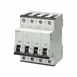 Interruttore magnetotermico modulare da guida DIN, fondamentale per la protezione degli impianti elettrici, progettato per sa ...