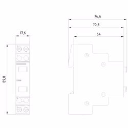 Siemens 5TE4831 interruttore automatico - Vista aggiuntiva 2