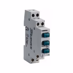 Tensione nominale: 230 V ca Grado IP: IP20 Tipo di montaggio: Guida DIN Tipo di terminale Vite 3 spie di colore verde DIMENSI ...