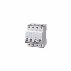 Interruttore Automatico miniaturizzato 400 V 6kA, 4 poli, C, 4A, D=70 mm