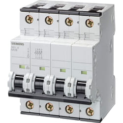 Siemens - Interruttore Automatico Magnetotermico 20A 4P 6KA 4M 5SY6420-7