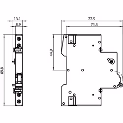 Siemens 5ST3013 interruttore automatico - Vista aggiuntiva 3