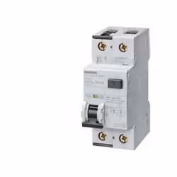 Interruttore differenziale magnetotermico a 1polo + neutro 6A per guida DIN Tipo intervento unità differenziale: AC (Solo per ...