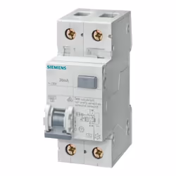 Differenziale Magnetotermico Siemens, protezione combinata contro cortocircuiti, sovraccarichi e dispersioni di corrente. Ide ...