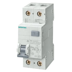 Interruttore magnetotermico differenziale Siemens 1P+N 16A 30mA tipo A 4,5kA 2 moduli 5SU13537KK16