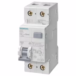 Differenziale Magnetotermico Siemens, protezione combinata contro cortocircuiti, sovraccarichi e dispersioni di corrente. Ide ...